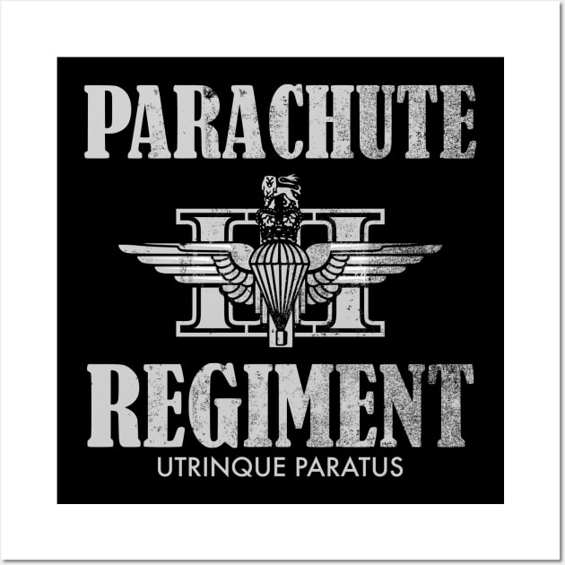 3 Para - 3rd Battalion Parachute Regiment (distressed) Wall Art by TCP